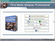 First Name Almanac screenshot